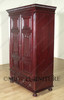 Fancy Dark Cherry Cabinet