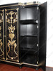 9ft Black & Gold Versace Style Wardrobe