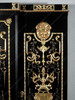 Black & Gold Versace Style Cabinet