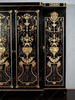 Black & Gold Versace Style Cabinet