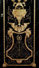 9ft Black & Gold Versace Style Wardrobe