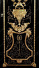 9ft Black & Gold Versace Style Wardrobe