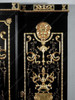 9ft Black & Gold Versace Style Wardrobe