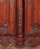 Cherry French 2-Door Armoire Wardrobe