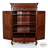 Cherry French 2-Door Armoire Wardrobe