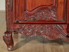 Cherry French 2-Door Armoire Wardrobe