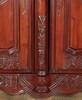 Cherry French 2-Door Armoire Wardrobe
