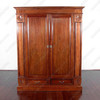 Solid Mahogany 2-Door Wardrobe (6ft W x 7ft H)