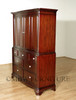 Mahogany Storage Armoire with Drawers