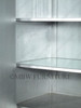Silver Leaf Art Deco Mirrored Cabinet