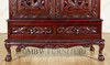 Dark Mahogany French Rococo Wardrobe