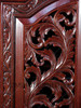 Dark Mahogany French Rococo Wardrobe