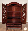 Dark Mahogany French Rococo Wardrobe