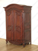 Solid Mahogany French Cabinet Chest