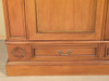 6ft Light Mahogany Pocket Doors TV Entertainment Armoire/Wardrobe