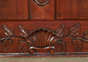 Solid Mahogany 2-Door Armoire w/ 3 Drawers