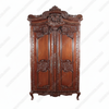 Walnut French Rococo Cabinet