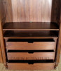 Mahogany/Walnut French Armoire