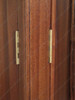 Mahogany Marquetry Inlaid Media Armoire