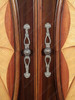 Mahogany Marquetry Inlaid Media Armoire