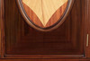 Mahogany Marquetry Inlaid Media Armoire