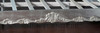 Antiqued Silver Leaf French Rococo Carved Panel Bed