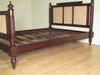 British Colonial Cane Panel Bed