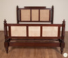 British Colonial Cane Panel Bed