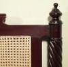 British Colonial Cane Panel Bed