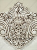 Distressed Antique White French Rococo Bed