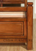 Arts and Crafts Mission Panel Bed