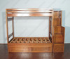 Honey Twin Stair Storage Bunk Bed