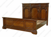 Solid Mahogany King Panel Bed