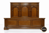 Solid Mahogany King Panel Bed