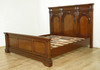 Solid Mahogany King Panel Bed