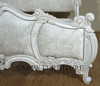 Antique White French Rococo King Bed