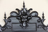 Black Gothic Gargoyle Bed w/ Glossy Finish
