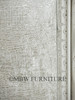 Antiqued White Carved Four Post Canopy Bed