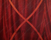 Mahogany Rosewood Inlaid King Panel Bed
