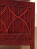 Mahogany Rosewood Inlaid King Panel Bed