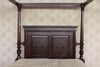 Casablanca Espresso Four Post Canopy Bed