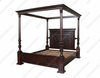 Casablanca Espresso Four Post Canopy Bed