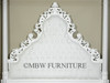 White Carved Four Poster Canopy Bed