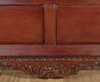 Walnut Baroque Platform Queen Bed