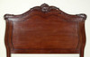 Mahogany Distressed Louis Philippe Manor Sleigh Bed