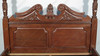 Walnut Queen Anne Four Post Canopy Bed