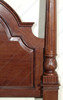 Solid Mahogany Roman Four Post Canopy Bed