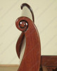 Walnut Victorian Queen Sleigh Bed