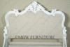 White French Upholstered Rococo Bed