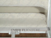 White French Upholstered Rococo Bed